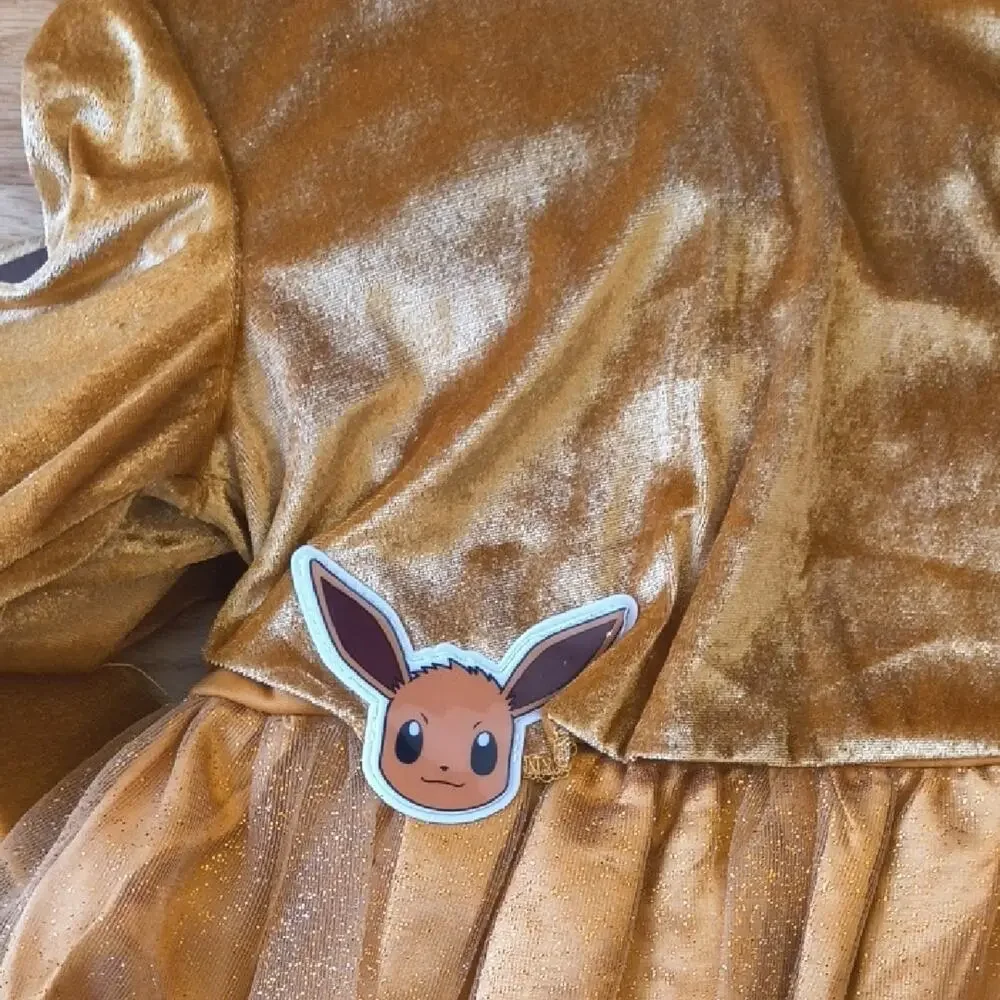 Disguise Pokemon Eevee Evoli Kids Costume Size 4/6 NWT - Picture 5 of 7